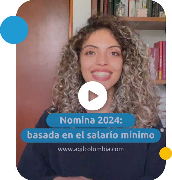 video resumiendo los costos de la nómina para un colaborador con salario mínimo en Colombia(2029)