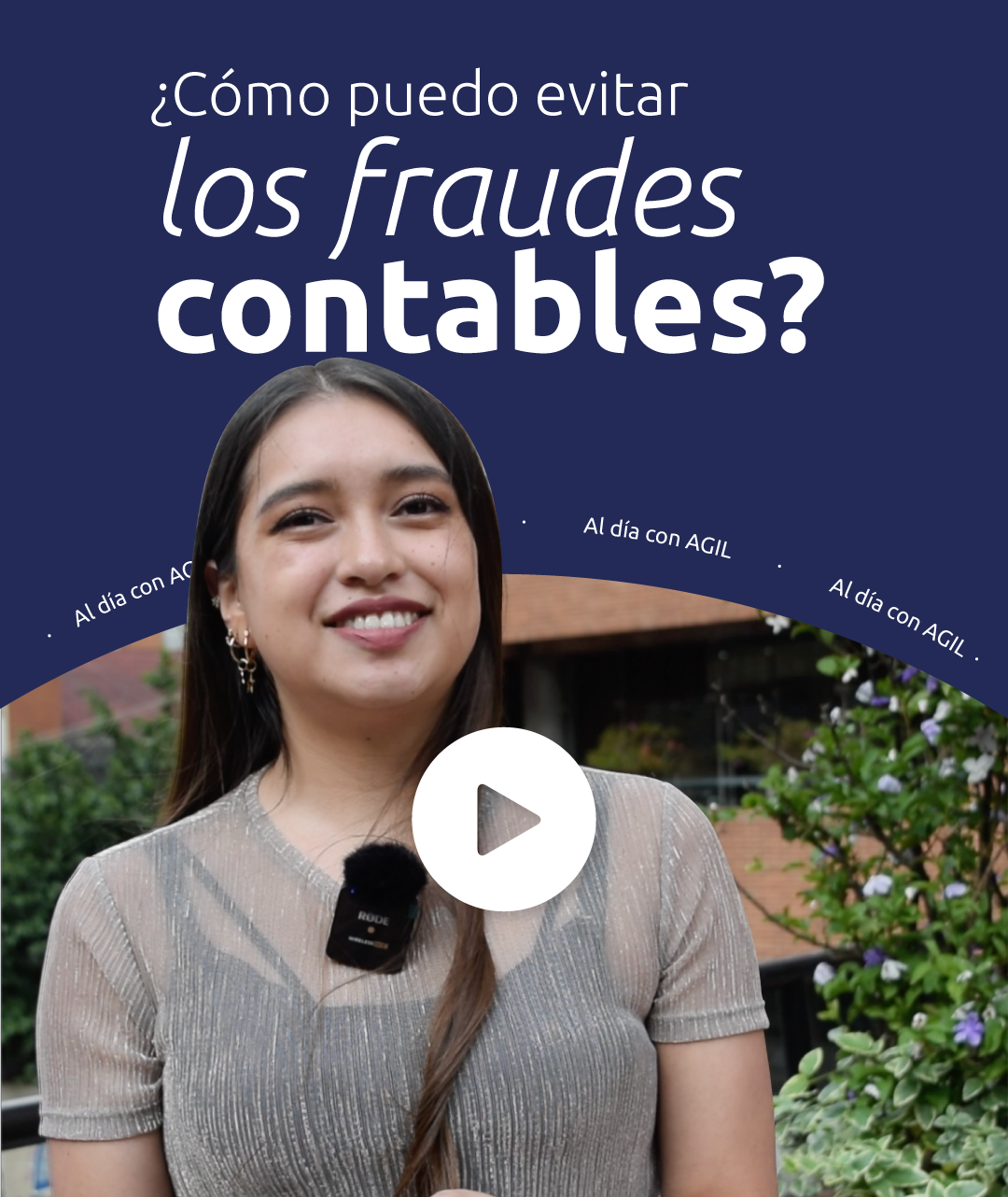 mira el video sobre cómo evitar los fraudes fiscales página de Facebook de AGIL Software